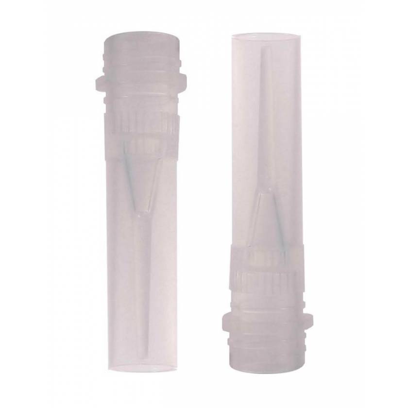 Bio Plas 0.5mL Cryogenic Screw Cap Conical Microcentrifuge Tube with Skirt  - Sterile