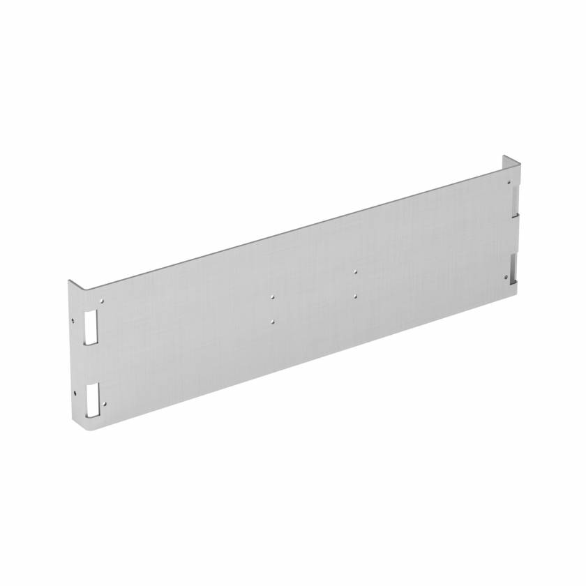 DETECTO CAMRA23 Rear Accessory Mounting Rail for MobileCare Medical Carts with 23" Wide Drawers