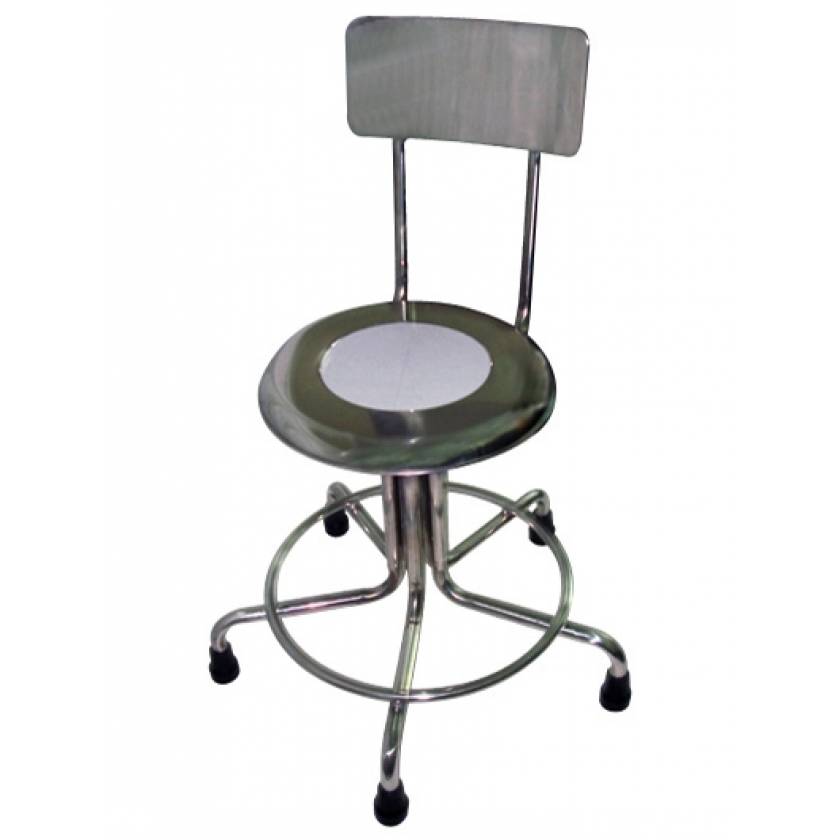 Doctor stool with backrest hot sale