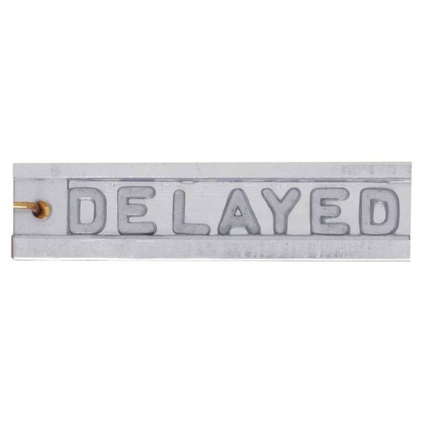 Enclosed Marker - Letter Height 1/2" - 6 to 10 Characters