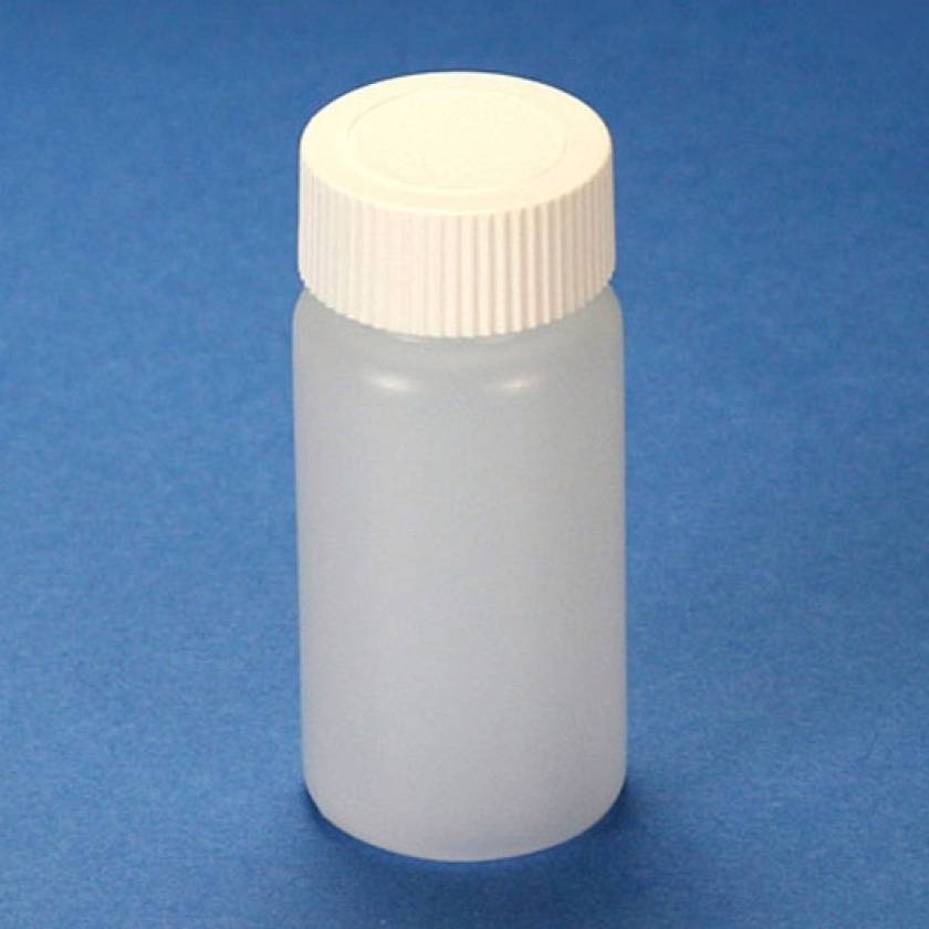 Scintillation Vial, 20ml, HDPE, with Separate White Screw Cap