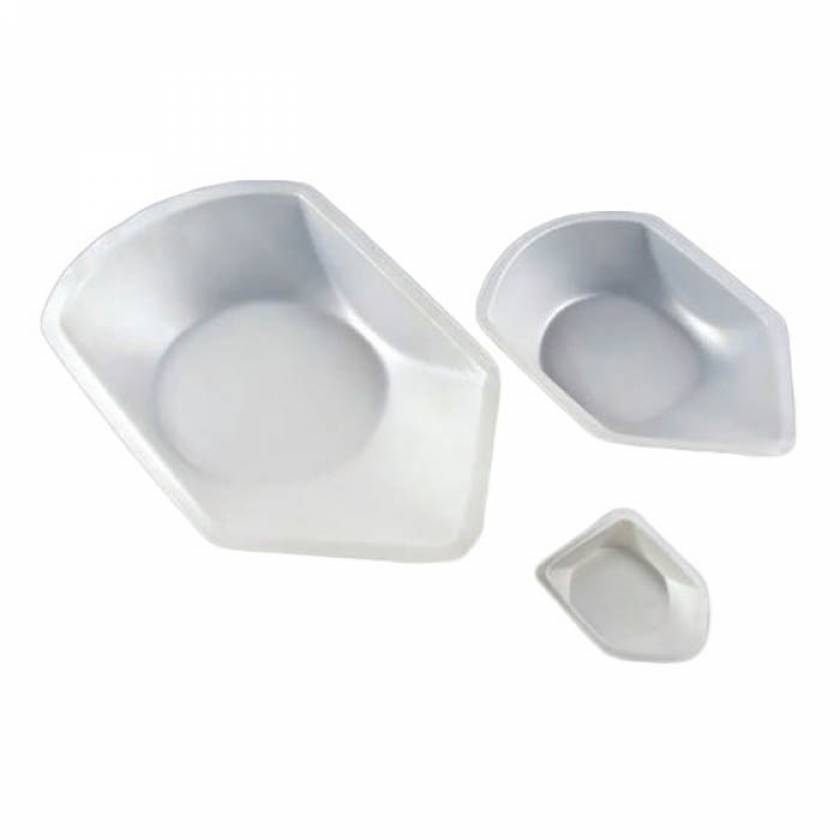 Plastic Antistatic Weighing Dishes with Pour Spouts - Polystyrene