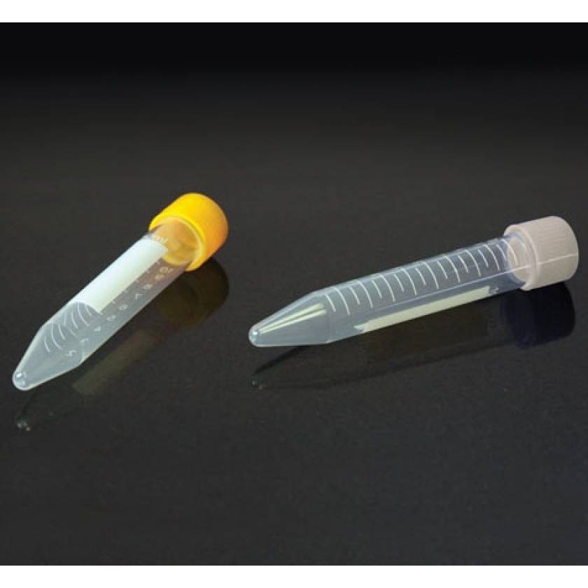 10mL Centrifuge Tubes with Screw Caps - Polypropylene