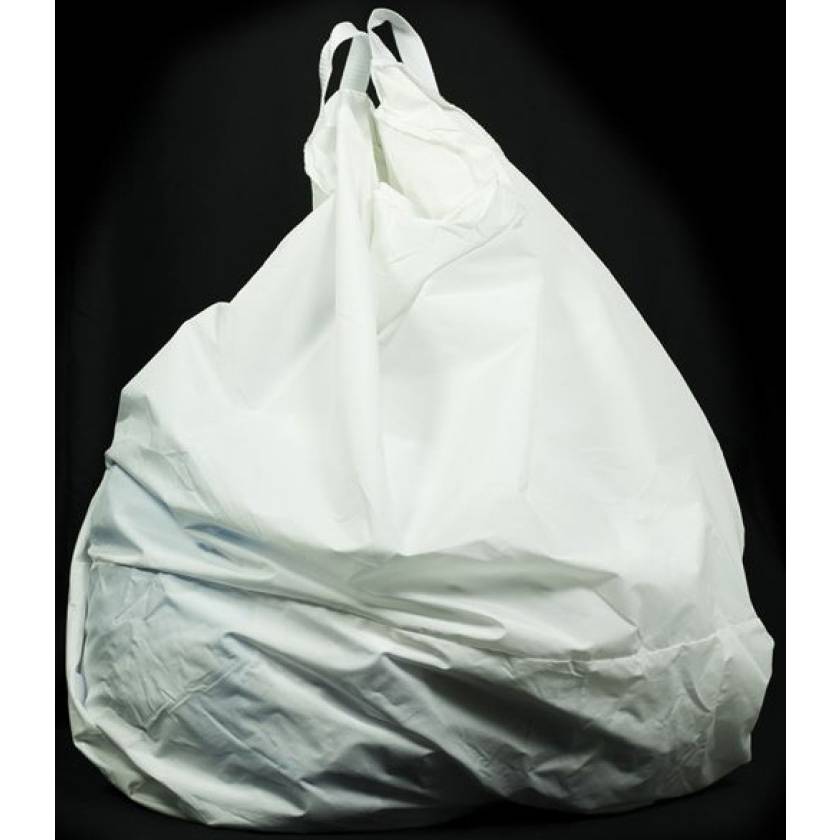 Reusable Nylon Hamper Bag - White 24" - 26" Diameter