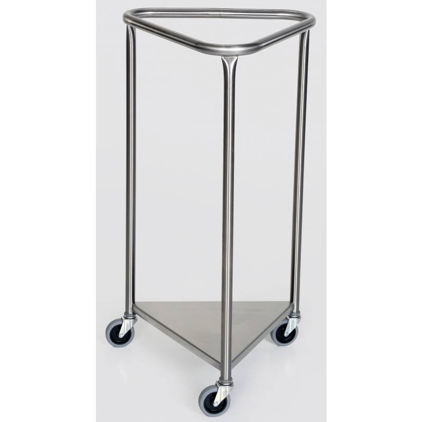 Stainless Steel Triangular Linen Hamper