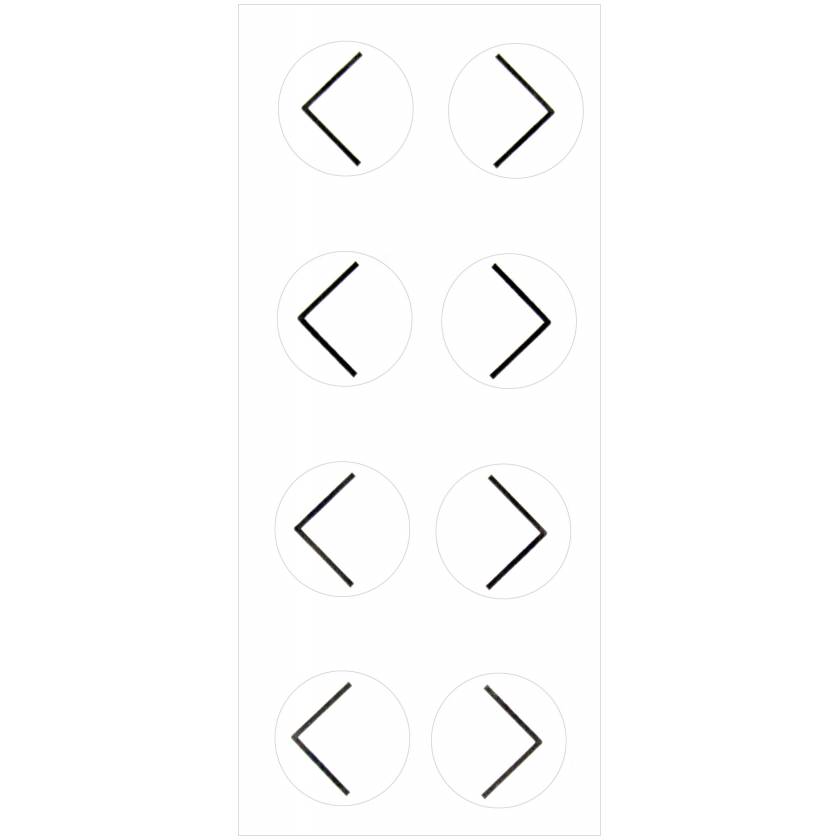 Suremark PortalMark Corner Sheet Labels