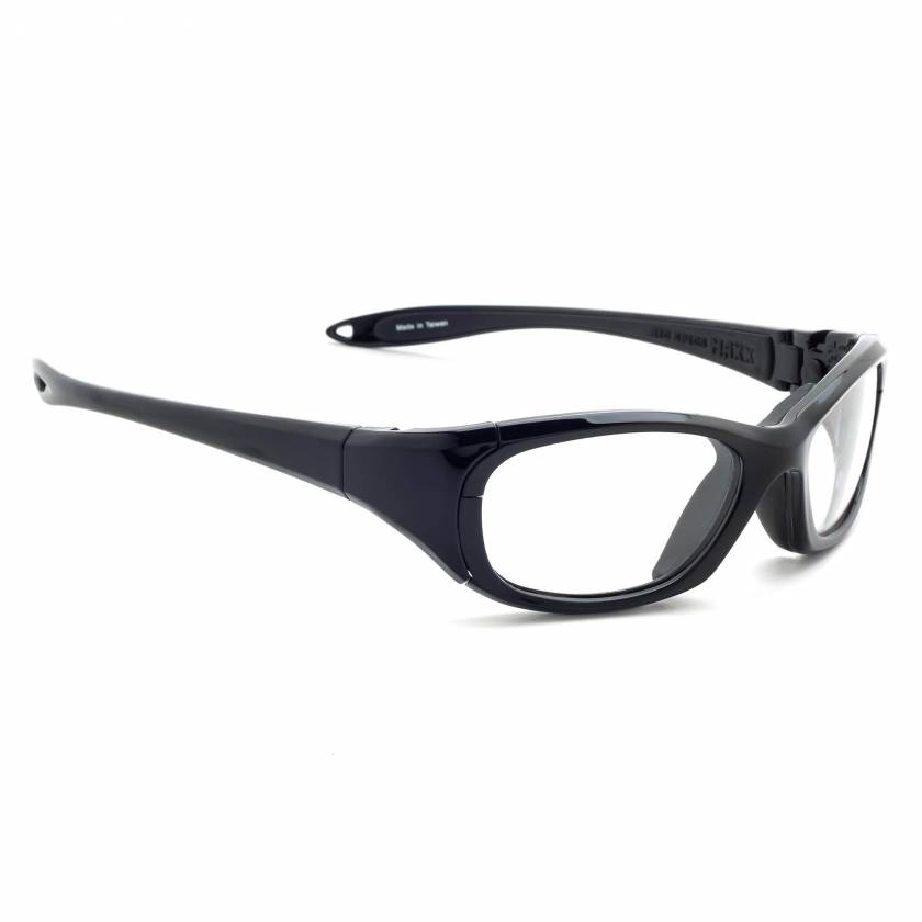 Wrap Around Radiation Glasses Model MX30 - Black