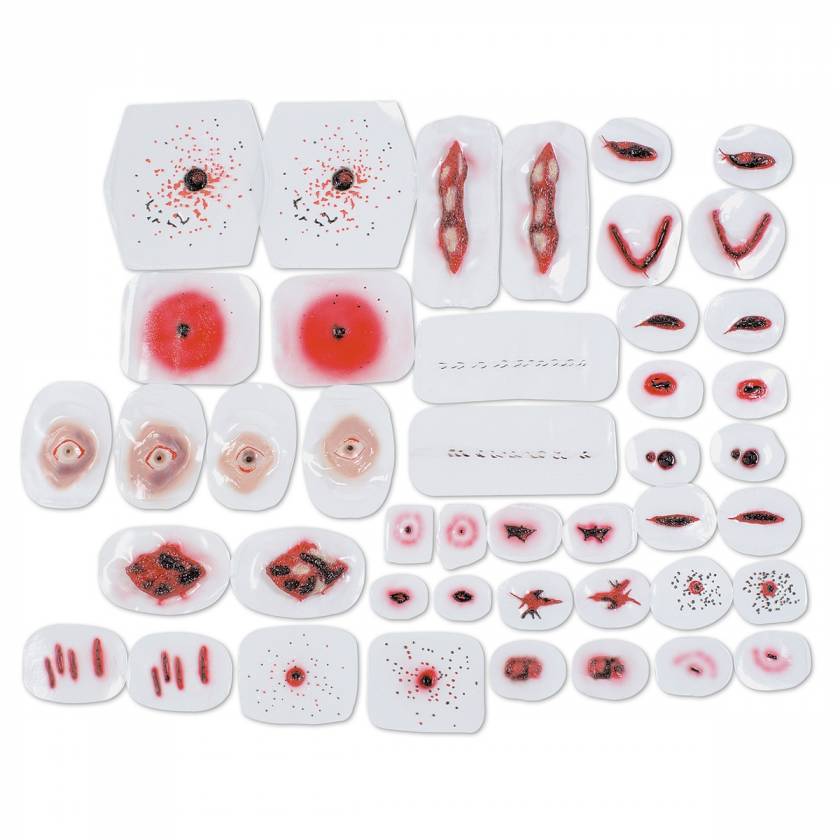 Forensic Moulage Wound Simulation Pack