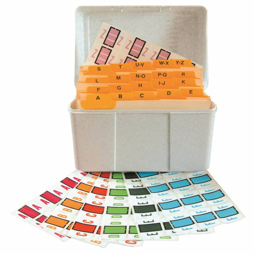 TPPK-DSET Smead BCCS Match TPPK Series Alpha Sheet Labels - A to Z Desk Set