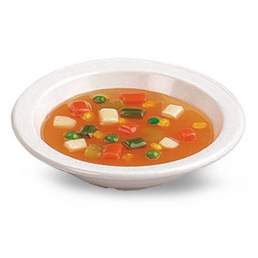 Life/form Vegetable Soup Food Replica - 1 cup (240 ml)