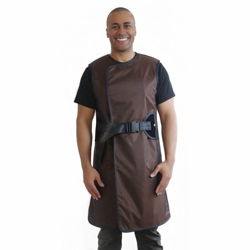 Shielding Plain Back - Back Relief Wrap Around - Ultra Lite Lead Apron (Front)