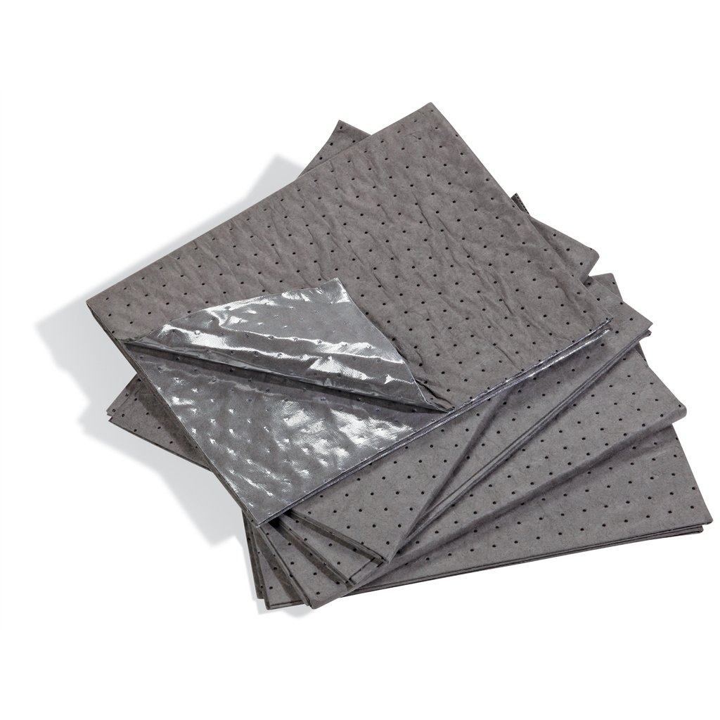 New Pig Gray Universal Absorbent Mats:Facility Safety and