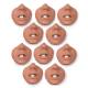 Simulaids Face Pieces for Brad Jr. Manikin - 10 Pk. - Light