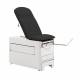 Brewer 1000AX-XSDX-XXX-24 Versa Exam Table with Stirrups - Black Satin