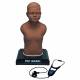 3B Scientific 1022471 PAT Basic® - Affordable Pediatric Auscultation Manikin with SimScope® Training Stethoscope, Dark Skin Tone