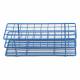 Heathrow Scientific 120760 Coated Wire Rack Fits 13-16mm Tubes, 40-Well, 4x10 Array, Blue Rack