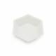 Heathrow Scientific 120882 Sterile Hexagonal Weighing Boat - White, Antistatic, Medium 46mL