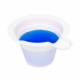 Heathrow Scientific 120890 Polystyrene Liquid Weighing Pour Boat 50mL, Pack of 200 - Filled with Liquid