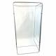 OmniMed 153901_CL King Economy Protection Screen with U-Hinge and Clear Vinyl Panel - 2 Section