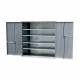 OmniMed 181720 Vault Twin Door Narcotics Cabinet - Open