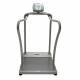 2101 Series Health o Meter Bariatric Digital Platform Scale with Handrail - Front View