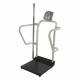 Health o Meter 245EHR-1110 Digital Height Rod for 1110 Series Scales - With Scale Side View (The Scale and Handlebars are Sold Separately)