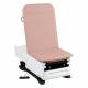 Model 3002-500-300CH FusionONE ProGlide Power Hi-Lo Manual Backrest Exam Table with WheelBase System, Foot Control & Stirrup - Cherry Blossom
