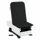 Model 3002-500-300CB FusionONE ProGlide Power Hi-Lo Manual Backrest Exam Table with WheelBase System, Foot Control & Stirrup - Classic Black