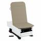 Model 3002-500-300CL FusionONE ProGlide Power Hi-Lo Manual Backrest Exam Table with WheelBase System, Foot Control & Stirrup - Creamy Latte