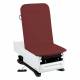 Model 3002-500-300FW FusionONE ProGlide Power Hi-Lo Manual Backrest Exam Table with WheelBase System, Foot Control & Stirrup - Fine Wine