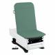 Model 3002-500-300ML FusionONE ProGlide Power Hi-Lo Manual Backrest Exam Table with WheelBase System, Foot Control & Stirrup - Mint Leaf