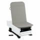 Model 3002-500-300SL FusionONE ProGlide Power Hi-Lo Manual Backrest Exam Table with WheelBase System, Foot Control & Stirrup - Soft Linen