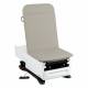 Model 3002-500-300WS FusionONE ProGlide Power Hi-Lo Manual Backrest Exam Table with WheelBase System, Foot Control & Stirrup - Warm Sand