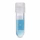 Globe Scientific 3032-2-RB RingSeal™ Cryogenic Vials, External Threads, Attached Screwcap with O-Ring Seal, Round-Bottom, Sterile - 2mL