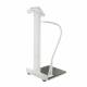 3101-AM Series Health o Meter Heavy-Duty Antimicrobial Digital Platform Scale with Handrail - Back View Right Tilted