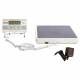 Health o Meter 349KLXAD Digital Floor Scale with Remote Display, Serial Port, and Adapter - Kilograms and Pounds