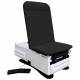 UMF Medical 3503 FusionONE+ Power Hi-Lo Power Backrest Exam Table with Foot Control, Stirrups, Drawer Warmer, Pelvic Tilt & Electrical Receptacle - Classic Black