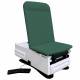 UMF Medical 3503 FusionONE+ Power Hi-Lo Power Backrest Exam Table with Foot Control, Stirrups, Drawer Warmer, Pelvic Tilt & Electrical Receptacle - Deep Forest