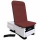 UMF Medical 3503 FusionONE+ Power Hi-Lo Power Backrest Exam Table with Foot Control, Stirrups, Drawer Warmer, Pelvic Tilt & Electrical Receptacle - Fine Wine