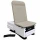 UMF Medical 3503 FusionONE+ Power Hi-Lo Power Backrest Exam Table with Foot Control, Stirrups, Drawer Warmer, Pelvic Tilt & Electrical Receptacle - Warm Sand