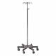 Model 43408 4-Hook Heavy Base Infusion Pump Stand - 26" Diameter Base