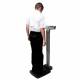 499 Series Health o Meter Waist High Digital Platform Scale - With Child Standing on the Scale