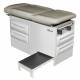 Model 5240-145 Manual Exam Table with Side Step and Four Storage Drawers - Warm Sand