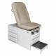 Model 5250 Manual Exam Table with Five Storage Drawers - Creamy Latte