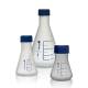 BrandTech Erlenmeyer Flasks (PP) with Screw Caps (PP)