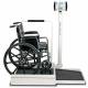 Digital Stationary Wheelchair Scale with Non-Skid Platform and Ramp