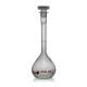 BrandTech 67404 Class A PMP Volumetric Flask with Polypropylene NS Stopper - 250mL