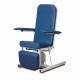 Clinton Model 6810 Recliner Series Hi-Lo Blood Drawing Chair Model 6810 (Upright Position) - Royal Blue Upholstery 