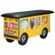 Clinton Model 7020 Fun Series Pediatric Treatment Table - Zoo Bus with Jungle Friends