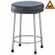 Non-Magnetic Padded Stools with Rubber Feet